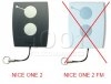 remote ONE 2 2 buttons 15 13