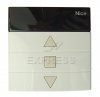 remote PLANO 1 3 buttons blanc noir