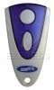 remote Novotron 502  MAX43-2 2 buttons bleu gris