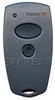 remote D302-868 2 buttons gris 
